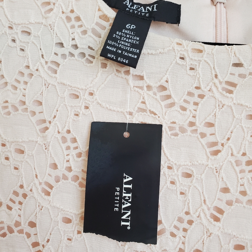 Alfani petite lace dress NWT - Picture 3 of 6